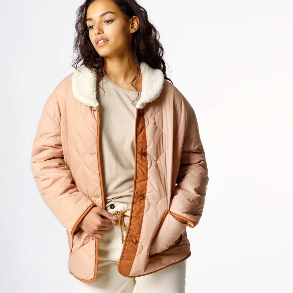 🌵FLASH SALE🌵NWT Levi’s Sherpa Reversible Coat - Picture 6 of 13